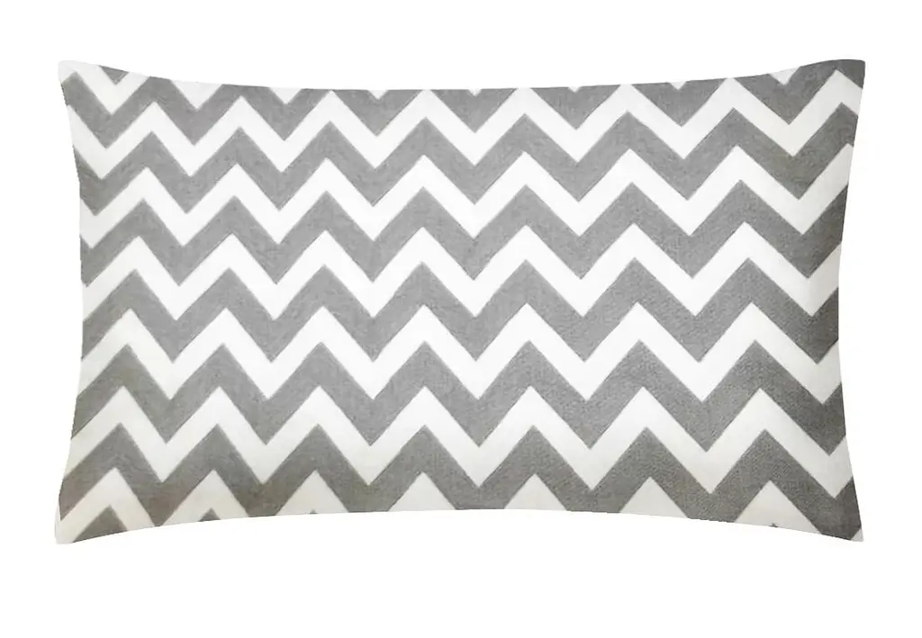 Євро постільна білизна GREY ZIGZAG COSAS (4822055327774) - фото 3
