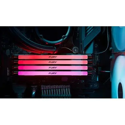 Модуль пам'яті для комп'ютера DDR5 96GB (2x48GB) 6400 MHz Renegade RGB XMP Kingston Fury (ex.HyperX) (KF564C32RSAK2-96) - фото 20
