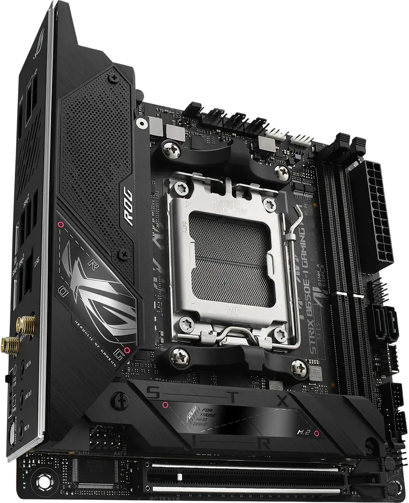 Материнська плата Asus B650E-I ROG Strix Gaming Wi-Fi Socket AM5 (ROG STRIX B650E-I GAMING WIFI) Б/В - фото 2