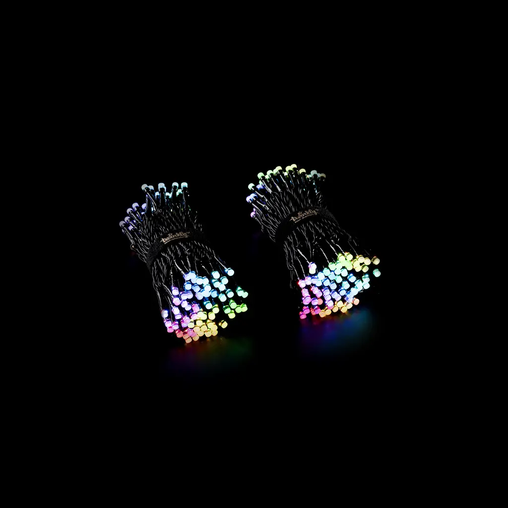 Twinkly Smart LED Гірлянда Twinkly Strings RGBW 400, Gen II, IP44, довжина 32м, кабель чорний - фото 5