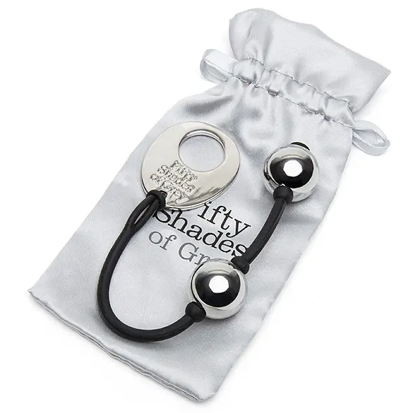 Вагинальные шарики Fifty Shades of Grey Inner Goddess Mini, 21.6 см, серебристый - фото 5