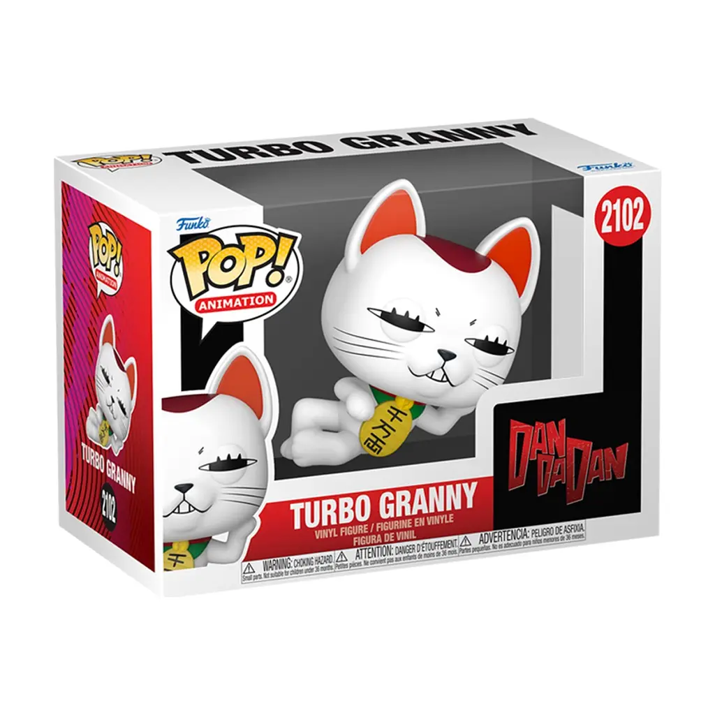 Фігурка Funko Pop серії Дандадан - Турбо-бабця (Манекі-неко) (90665) - фото 2