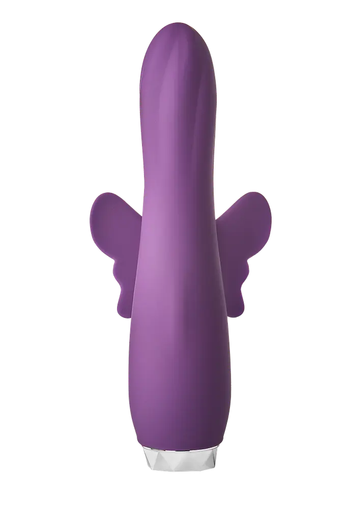 Вібратор кролик Dream Toys Flirts Butterfly Vibrator Purple - фото 5