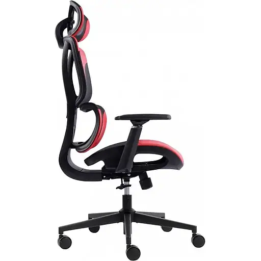 Геймерское кресло GT Racer черное с красным (X-6005 Black/Red) - фото 3