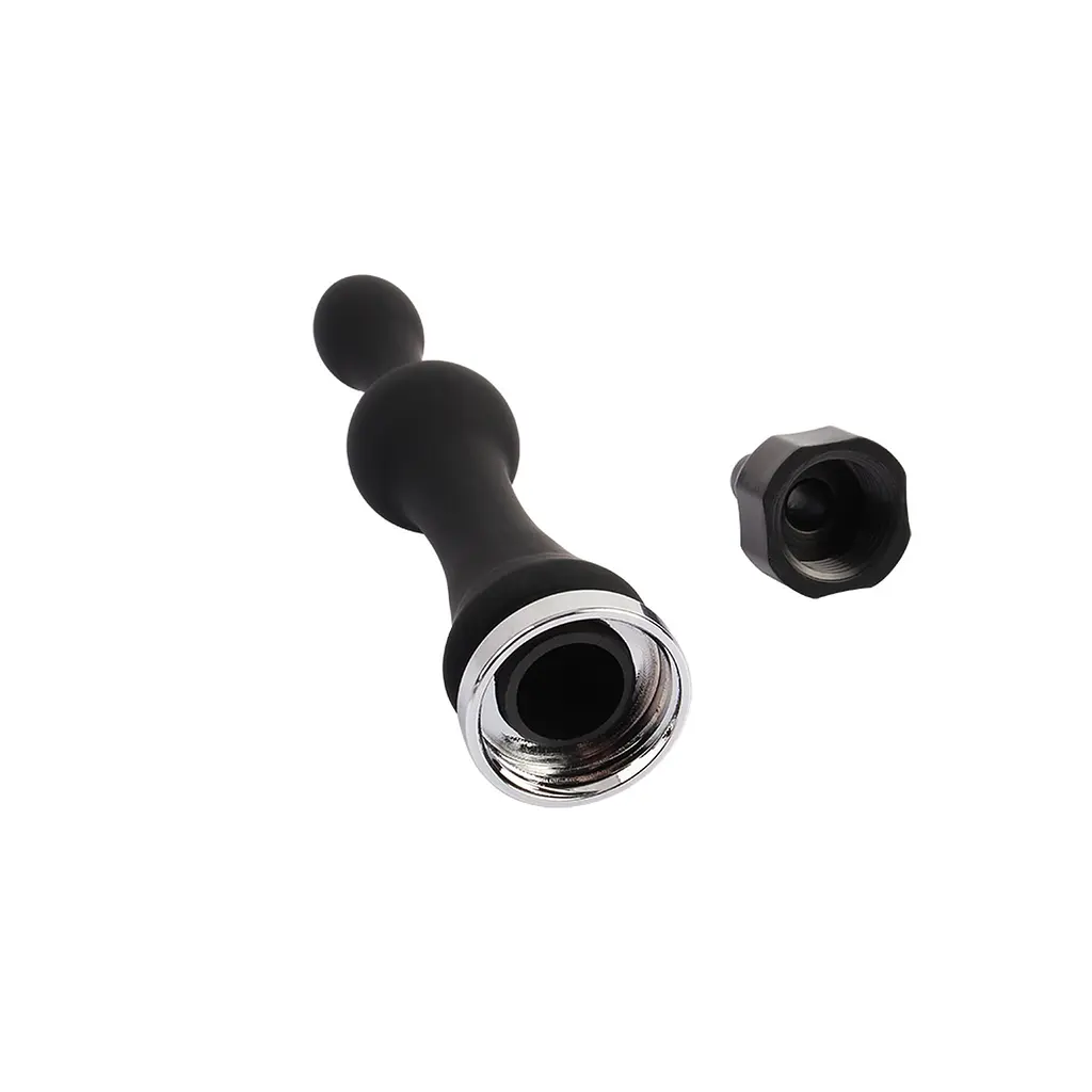 Анальний душ Black Mont Teasing Enema 6 (чорний) - фото 5