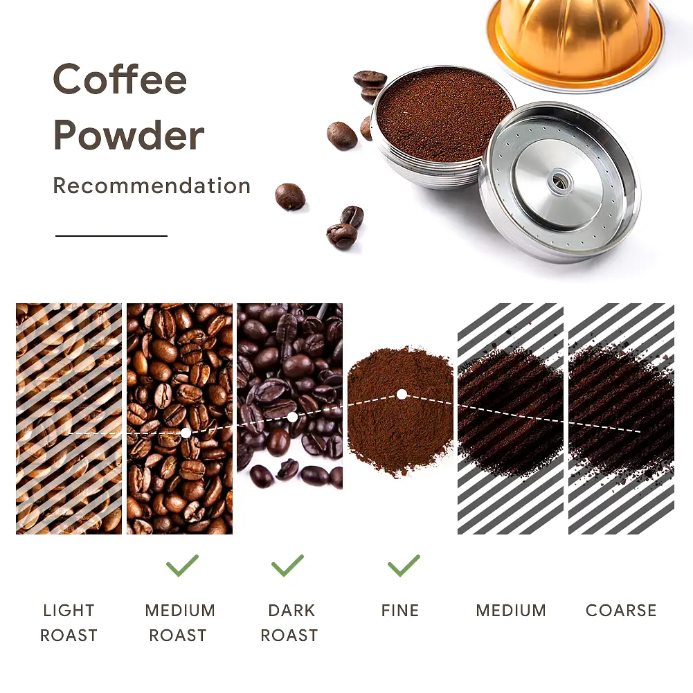 Капсула из нержавеющей стали для кофемашины Nespresso Vertuoline POP, NEXT ( 80мл +150мл+230мл) iCafilas - фото 5