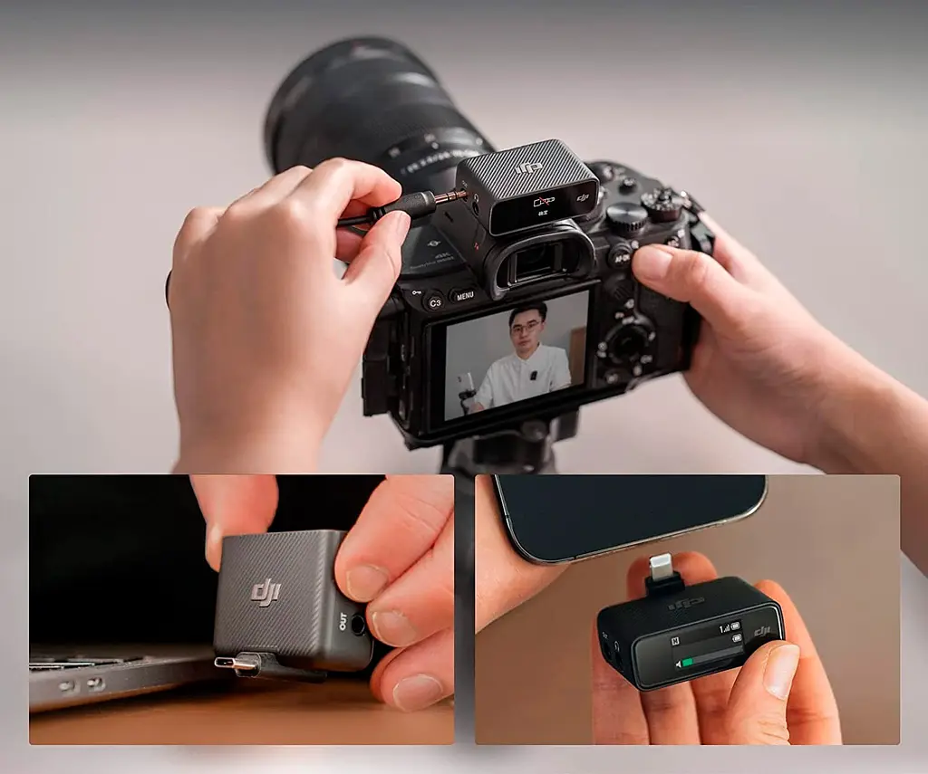 Микрофонная радиосистема DJI Mic Basic 1TX+1RX (CP.RN.00000310.01) [85733] - фото 8