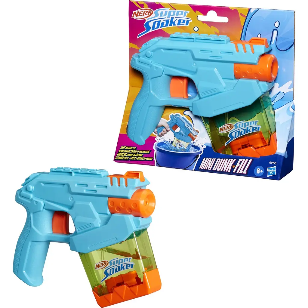 Бластер игрушечный водный Hasbro Nerf Super Soaker Mini Dunk-Fill