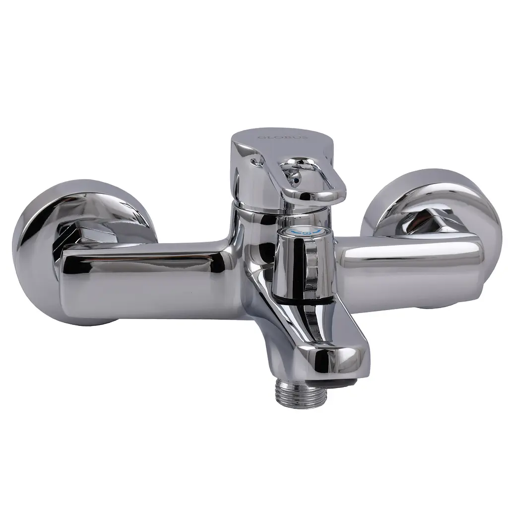 Змішувач для ванни Globus Lux Dolly GLD-0102N хромований для установки в ванній кімнаті зручний і стильний - фото 4