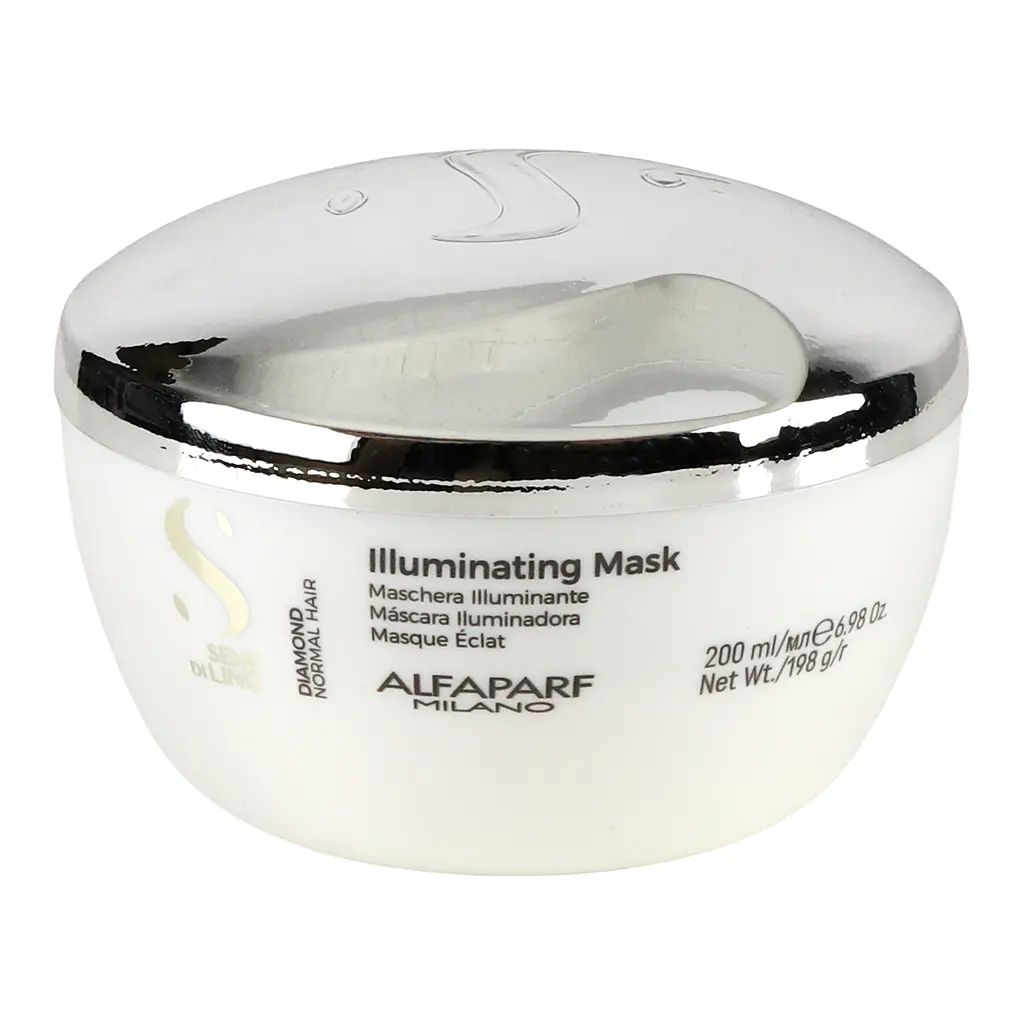 Маска для волосся Alfaparf Milano Semi Di Lino Diamond Illuminating Mask, 200 мл - фото 2