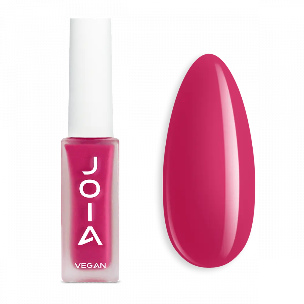 Лак для нігтів Nail care polish 4in1 07 Fuchsia flame JOIA vegan 8 мл - фото 2