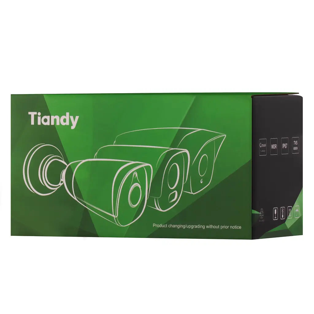 IP-камера TC-C34UN Spec:I8/A/E/Y/2.8-12mm/V4.2, 4MP, Bullet, 2.8-12mm AVF, f/1.6, IR80m, DC12 Tiandy teh0016025 - фото 3