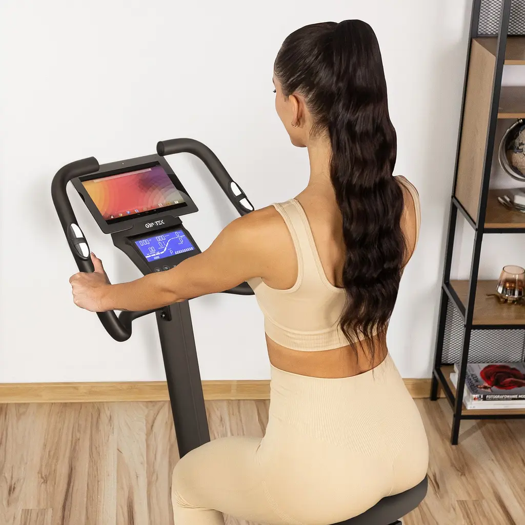 Велотренажер Gymtek XB2600 электромагнитный серебристый - фото 5