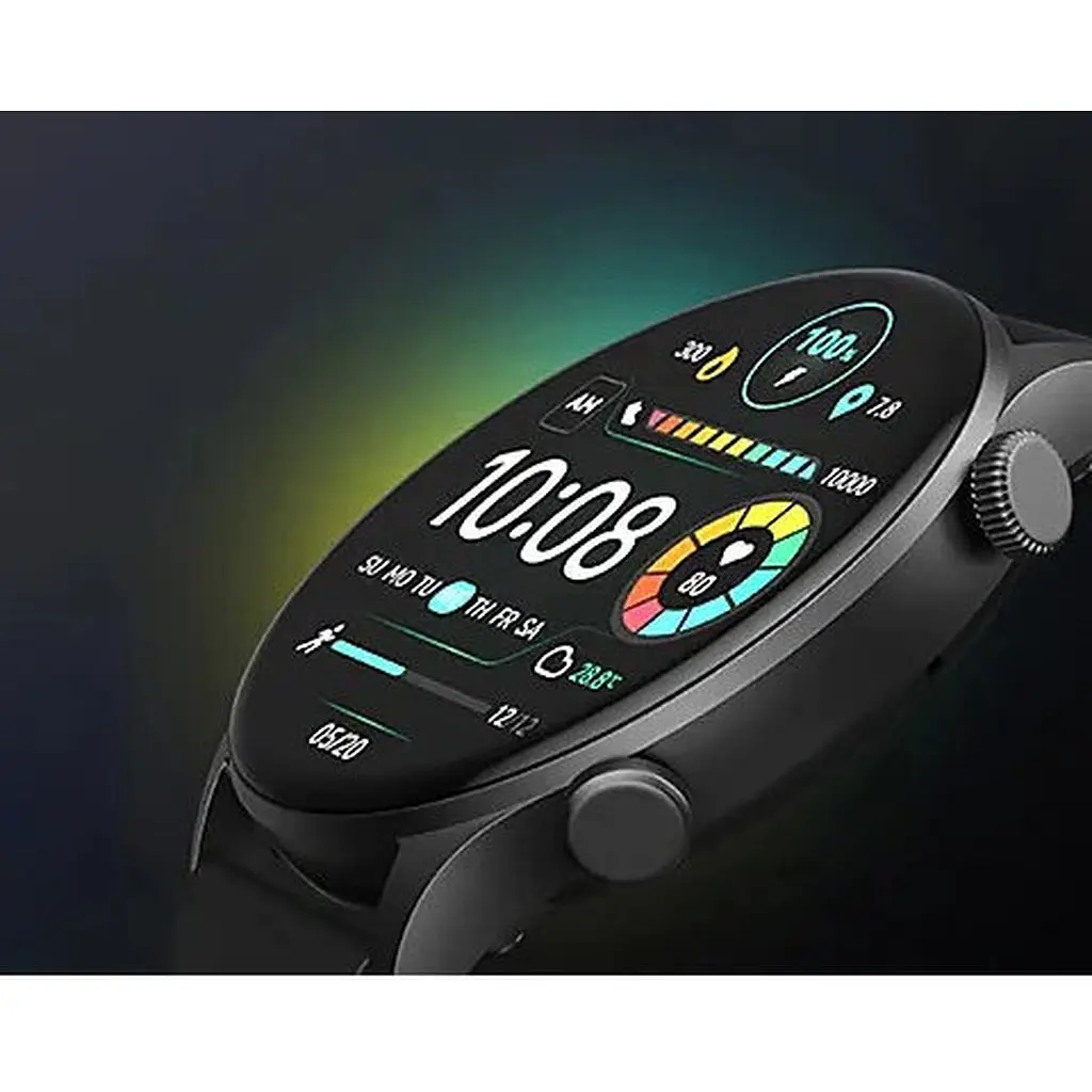 Умные часы Xiaomi Haylou Solar Plus RT3 LS16 глобальные черные - фото 3