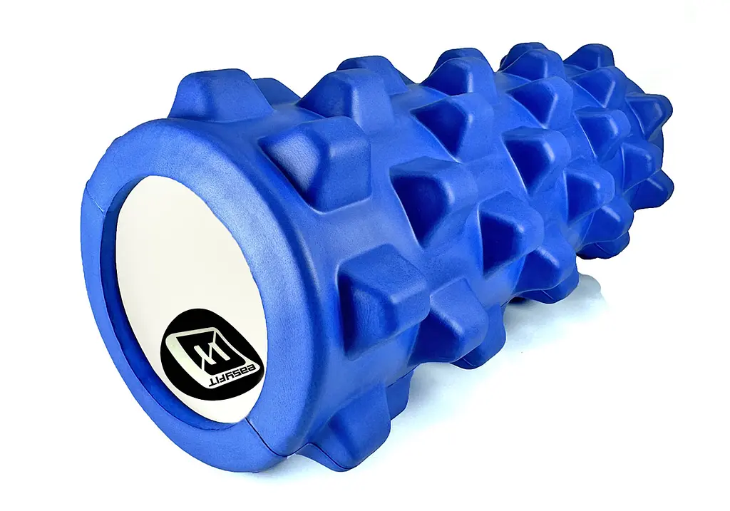 Масажний ролик EasyFit Grid Roller PRO 33 см Синій (EF-2015-BL) - фото 2
