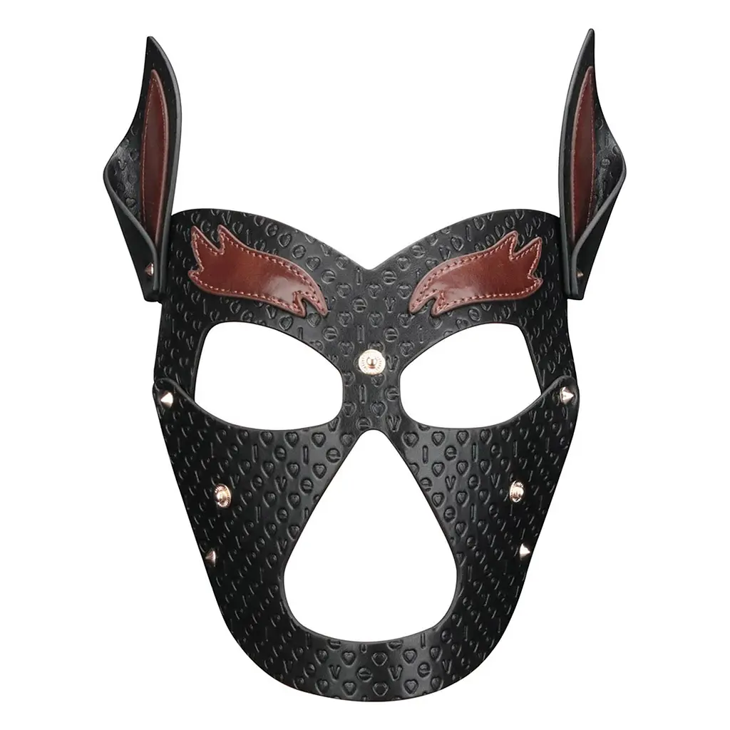 БДСМ-маска Lovetoy Rebellion Reign Howl Pup Mask цуценяти - фото 2
