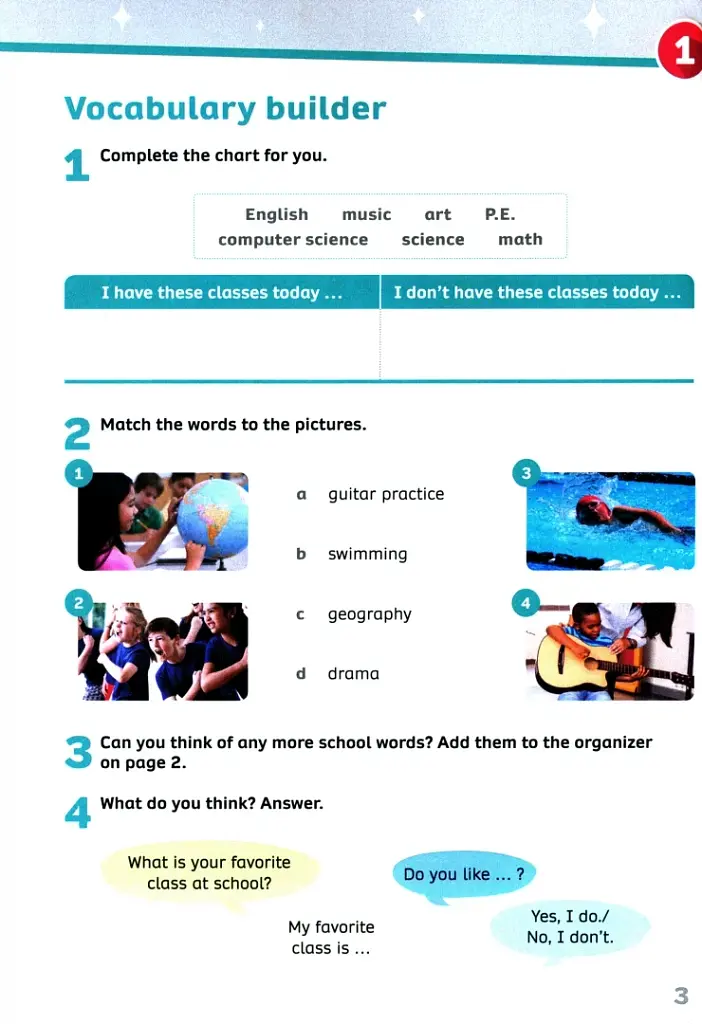 Now I Know. Level 2. Speaking and Vocabulary Book - фото 3