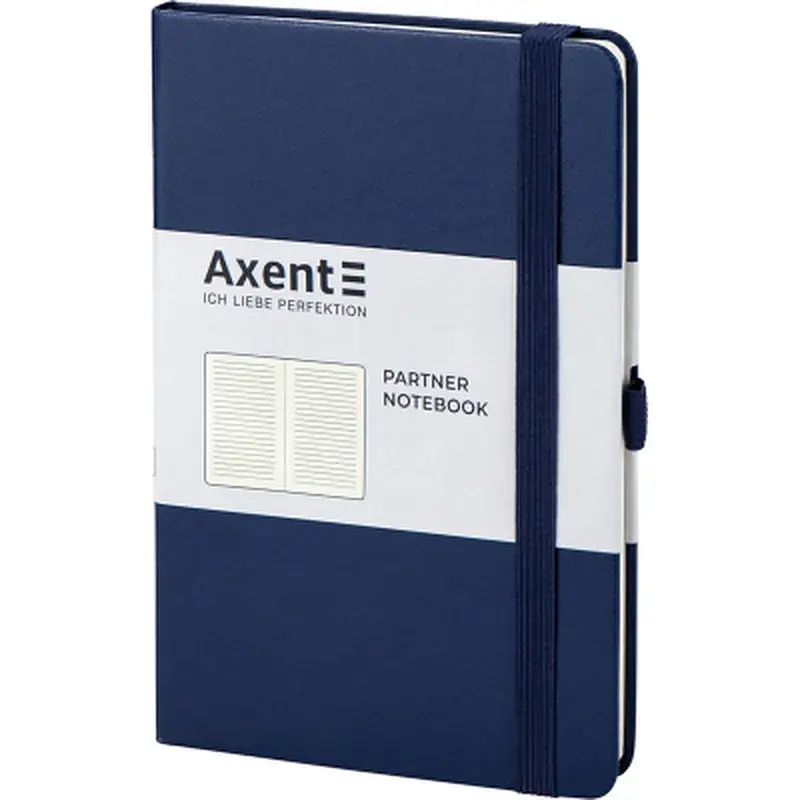 Книга записна Axent Partner 125х195 мм в лінійку 96 аркушів Синя (8308-02-A) - фото 2
