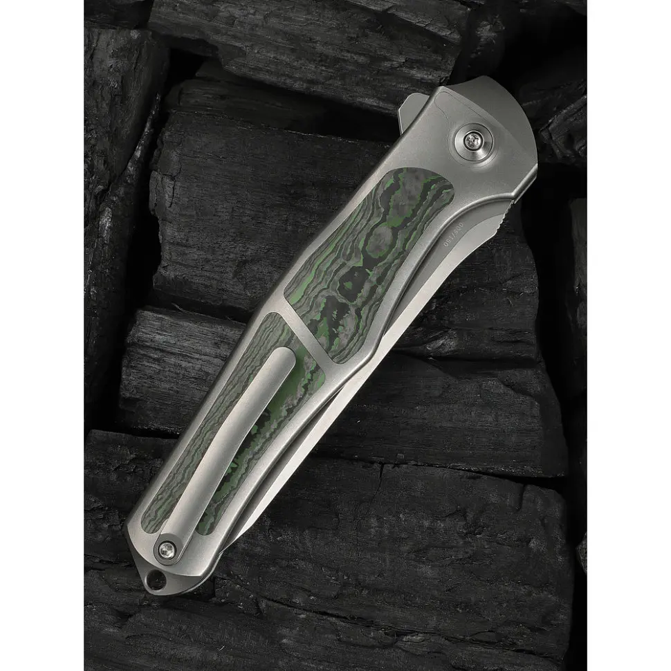 Ніж складаний Weknife 702XI Gray Titanium WE07B-4 (Лімітована серія) - фото 14