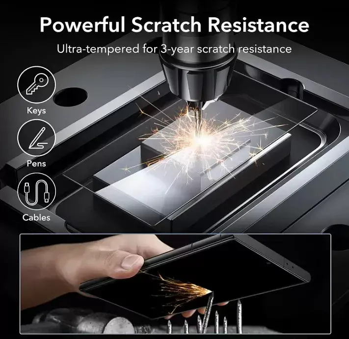 Защитное стекло ESR Tempered-Glass Screen Protector для Galaxy S24 Ultra (1D7000301) - фото 3