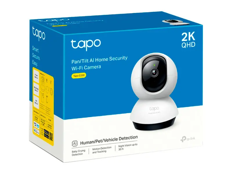 IP-камера видеонаблюдения TP-LINK Tapo C220 White - фото 2