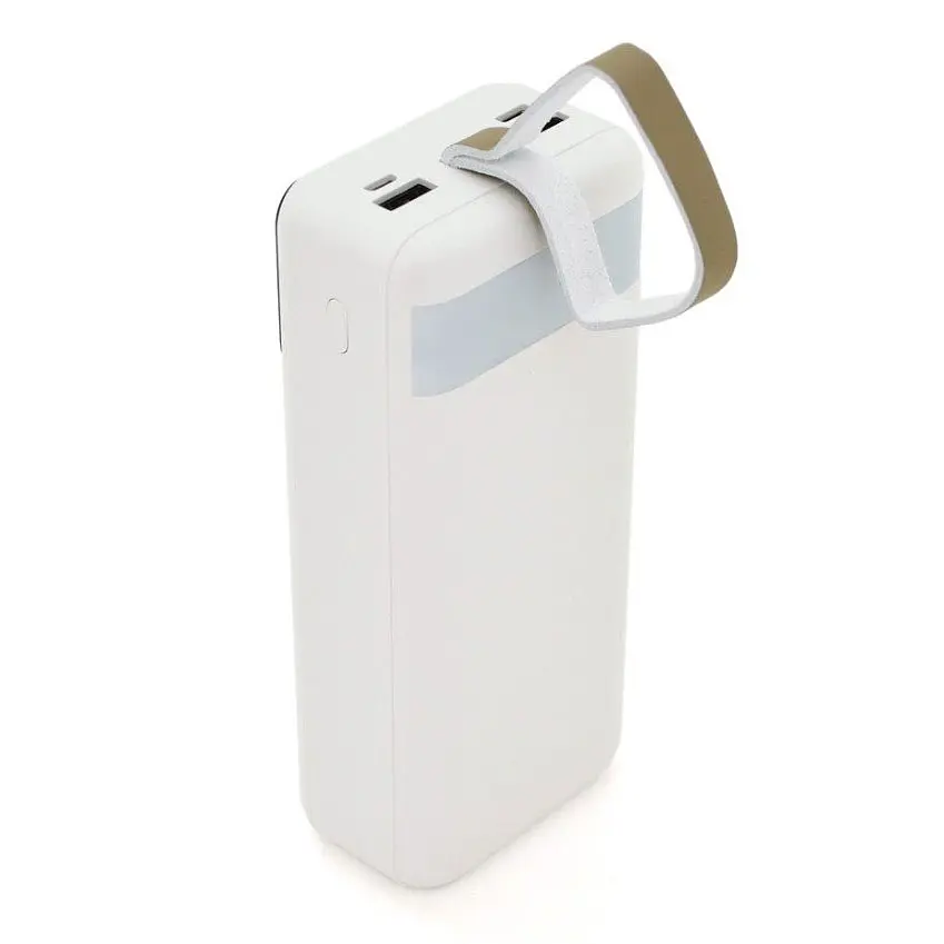 Повербанк ACL PW88, 30000 mAh TypeC + MicroUSB белый - фото 2