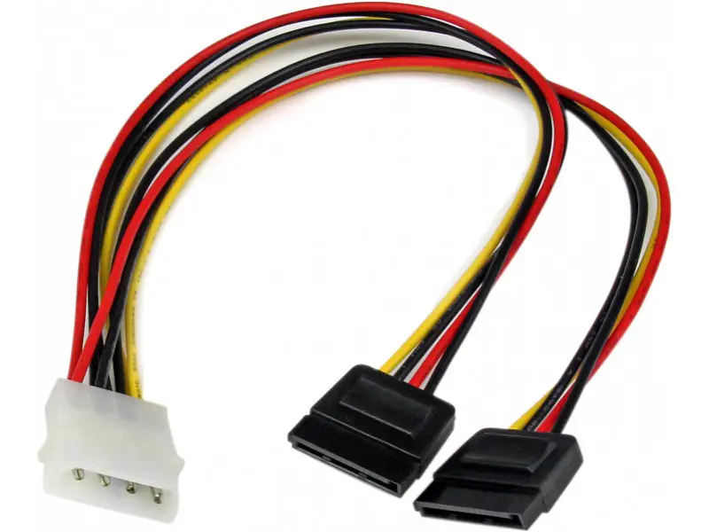 Кабель ATCOM Molex - 2 Sata 0.2 м (16148)