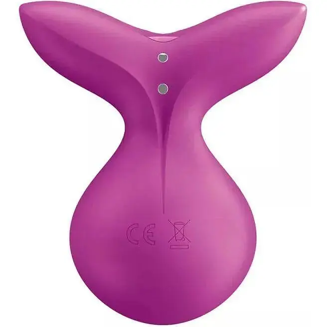 Міні-вібромасажер Satisfyer Viva la Vulva 3 Violet - фото 2