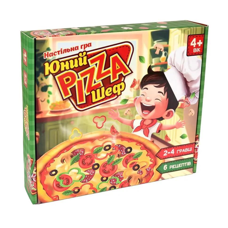 Гра настільна Strateg Юний Pizza Шеф (SR-113-N-1132)
