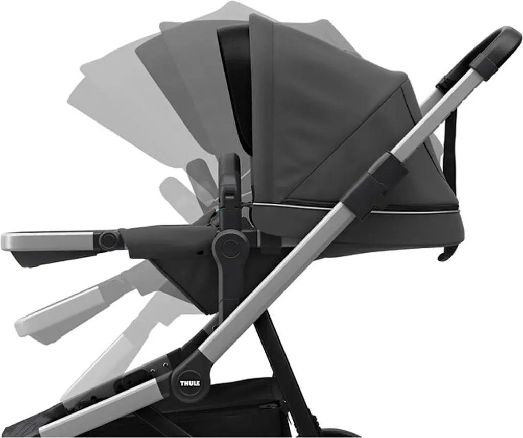 Детская коляска Thule Sleek Aluminum/ShadowGray [11000003] [107621] - фото 5
