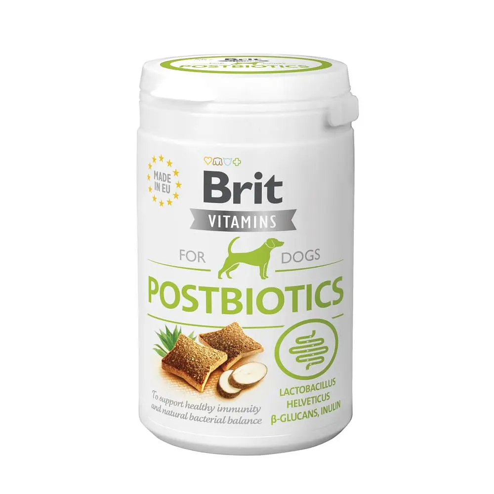 Вітаміни для собак Brit Probiotic для імунітету та нормалізації травлення з куркою, 150 г (арт.112062)