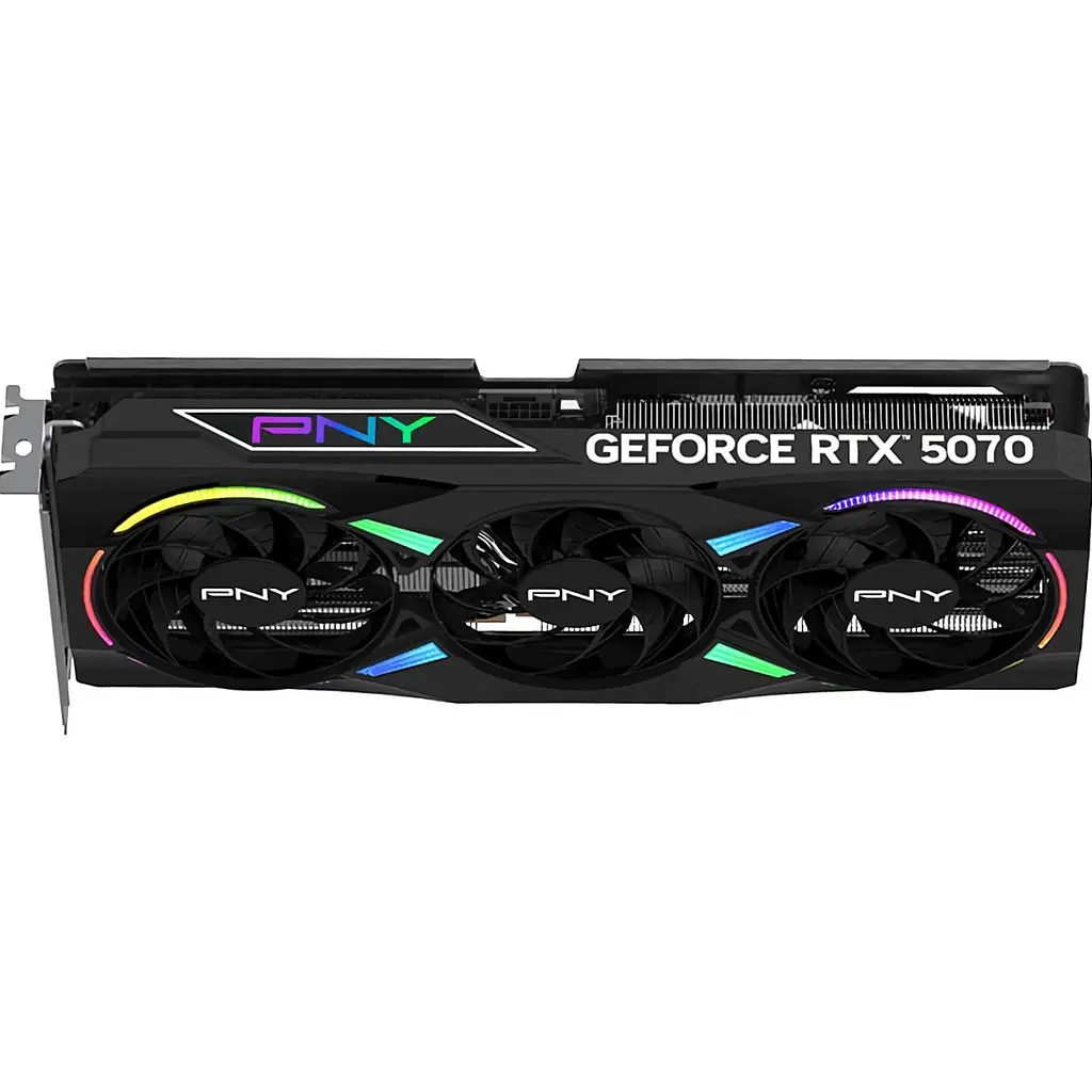 Видеокарта PNY GeForce RTX 5070 ARGB OC 12GB (VCG507012TFXXPB1-O) EU [125923] - фото 7