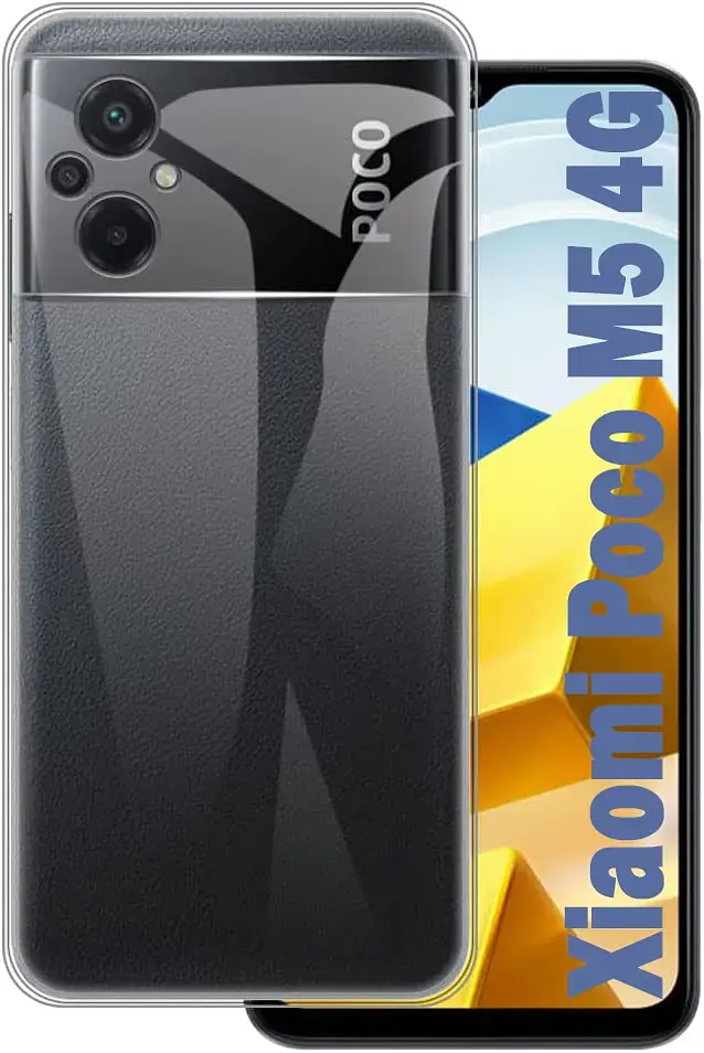 Силіконовий чохол BeCover для Poco M5 4G Transparancy (708113) - фото 2