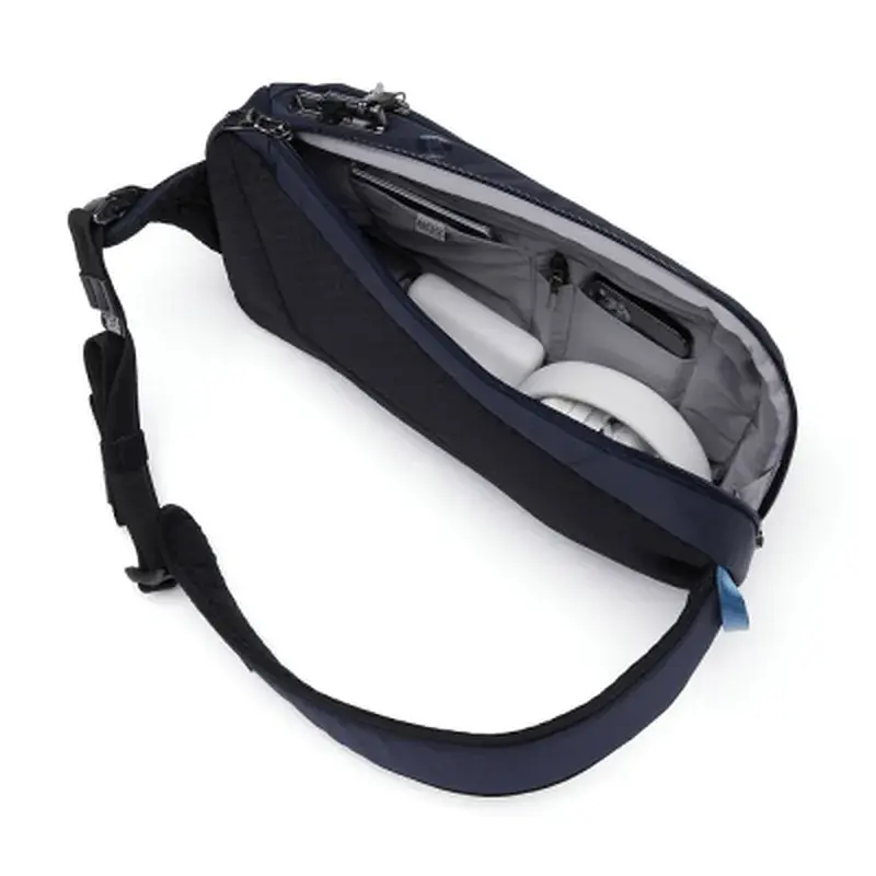 Сумка Pacsafe V Tech Sling Темно-синя (60221658) - фото 4
