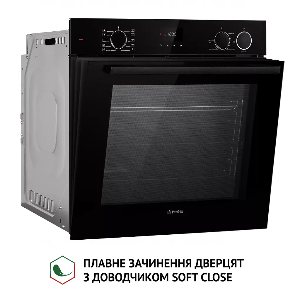Духова шафа електрична Perfelli Diamond 6D10NS Nero - фото 9