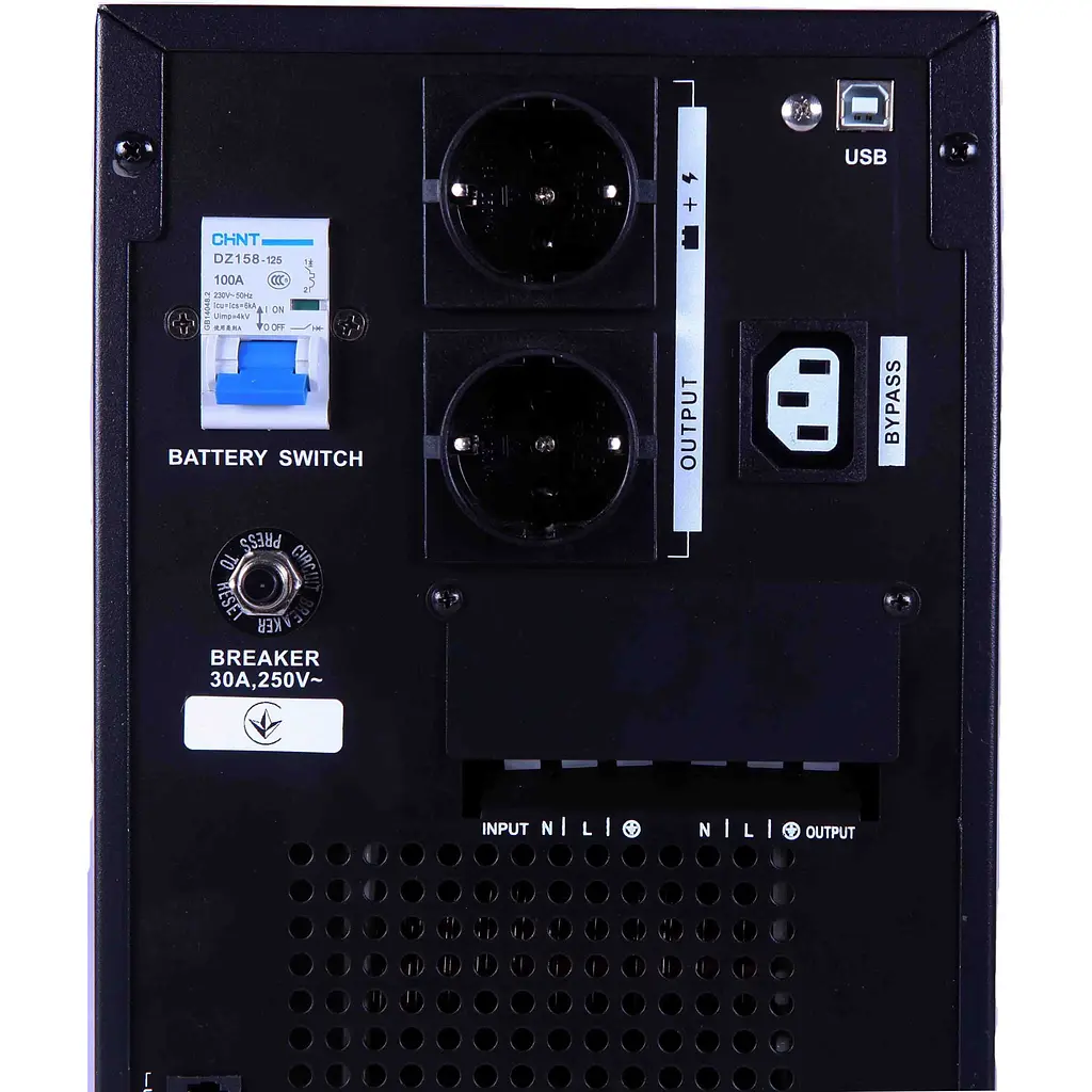 Джерело безперебійного живлення [ДБЖ] SVC SL-5KS-LCD 5000VA [108205] - фото 4