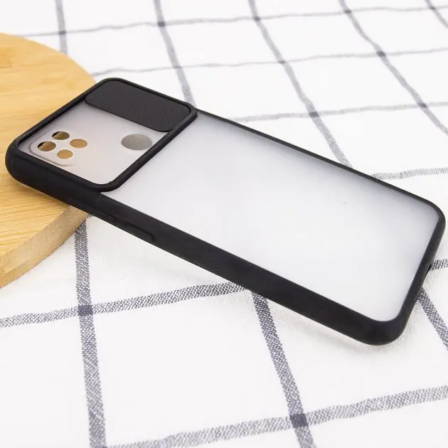 Чохол-накладка DK Camshield Case для Xiaomi Redmi 9C/10A [Black] [70534] - фото 8