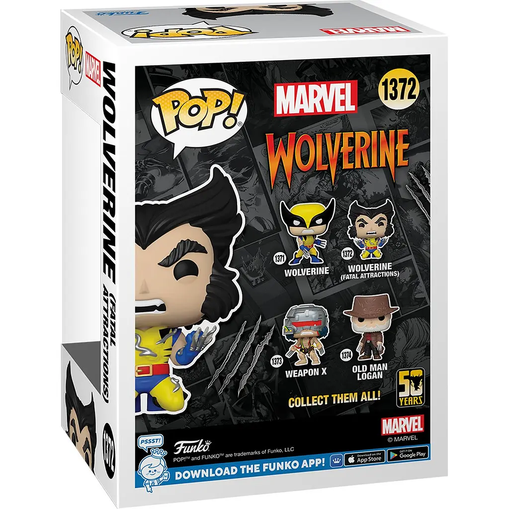 Фігурка Funko POP Marvel: Wolverine 50th - Ultimate Wolverine w/ Adamantium det0018109 - фото 3