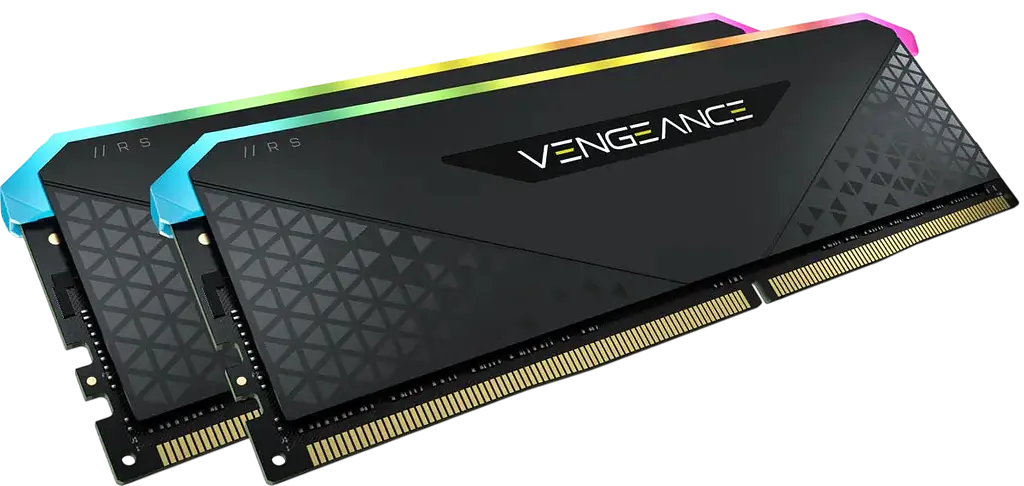 Оперативна пам'ять Corsair 32GB (2x16GB) DDR4 3200MHz Vengeance RGB RS Black (CMG32GX4M2E3200C16) Б/В - фото 3