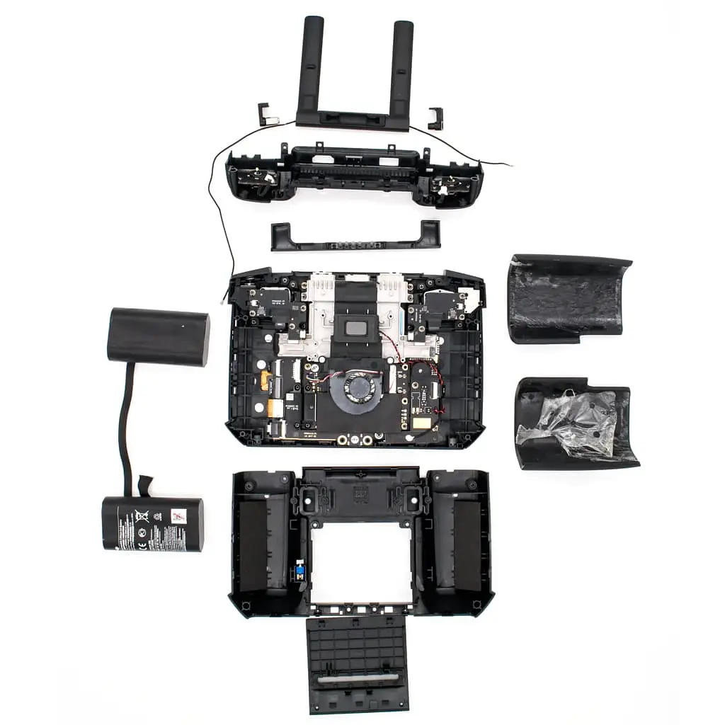 Кронштейн ALIENTECH PRO з коаксіальними кабелями для пульта DJI Smart Controller (Mavic 2, Air 2, Phantom 4 Pro v2.0, Matrice 300) (PRO-BKCONTROLLERQMA160IPX) - фото 6
