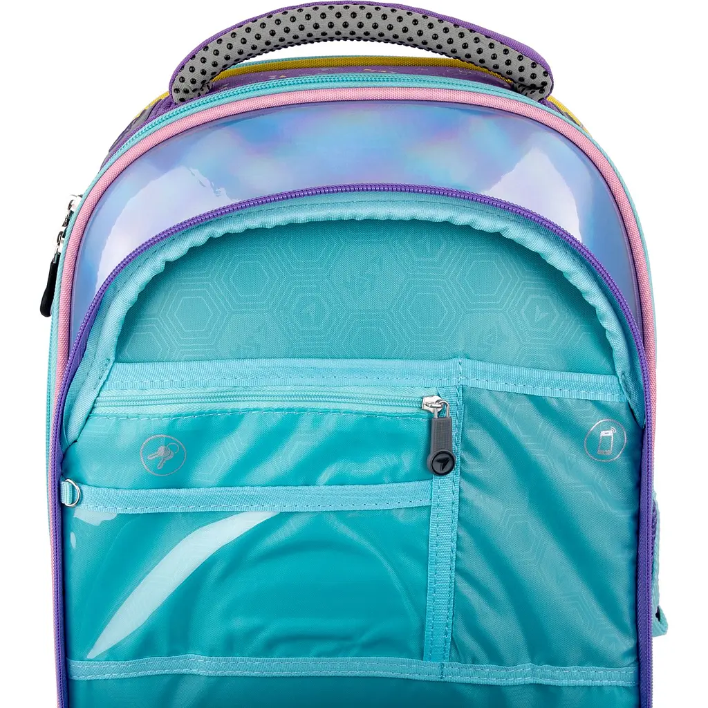 Рюкзак каркасний Yes S-30 Juno Ultra Premium Girls style, бузковий (553203) - фото 14