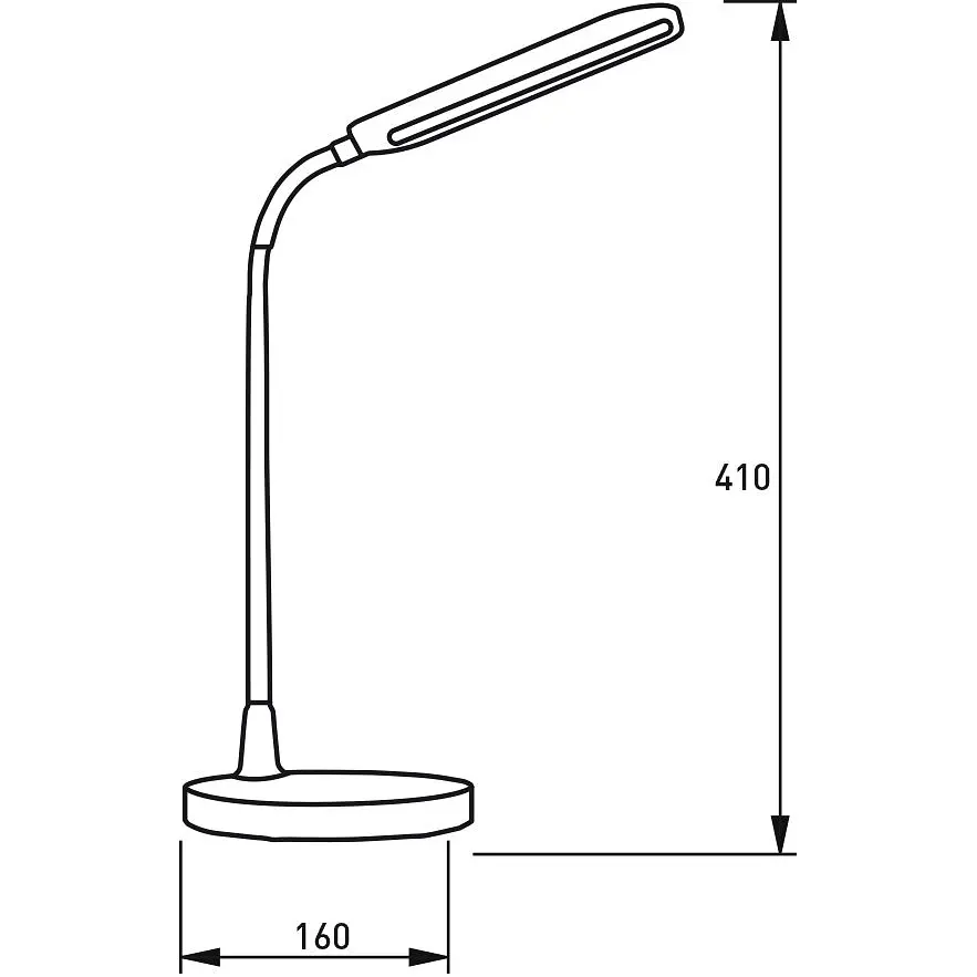 Світильник настільний Eurolamp LED 10W 4000K USB+Battery білий (LED-TLB-10W(white) - фото 2