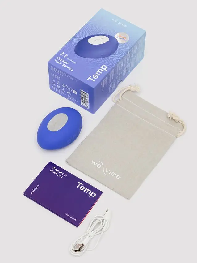 Вібратор We-Vibe Temp Lavender Blue для клітора - фото 29
