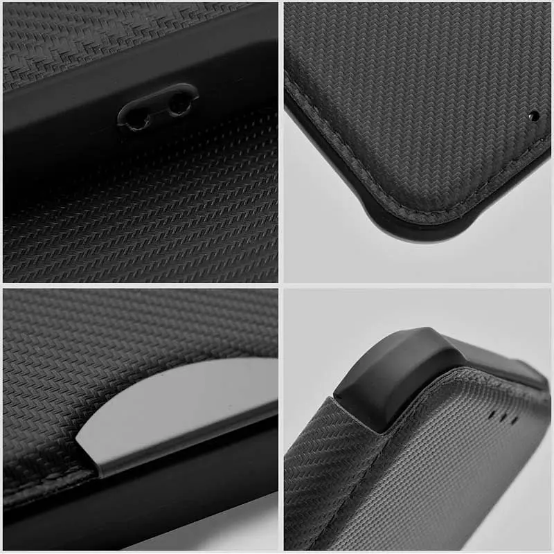 Шкіряний чохол-книжка GETMAN Razor (PU) для Samsung Galaxy A36 5G / A56 5G Black - фото 5