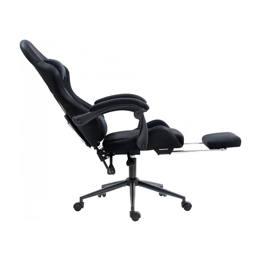 Крісло ігрове GT Racer X-2325 Fabric Black LED (X-2325 Fabric Black L) - фото 6