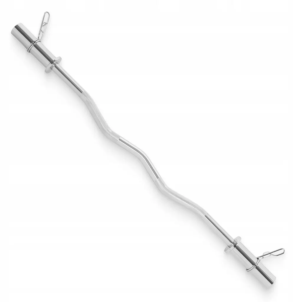 Гриф для штанги олімпійський W-подібний 4FIZJO 120 см 50 мм без підшипників (P-5905973401180) - фото 5