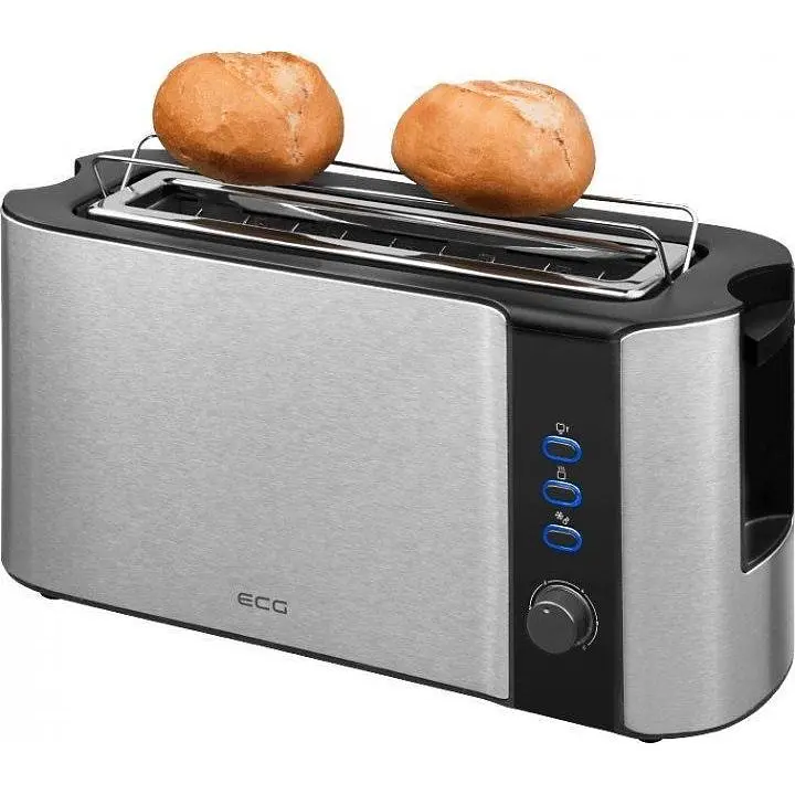 Тостер + підставка для булочок ECG ST 10630 1300 Вт нержавіюча сталь автовідключення - фото 6