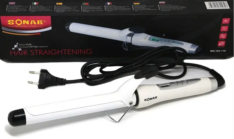 Плойка для волосся Sonar SN-118 з затиском - фото 4