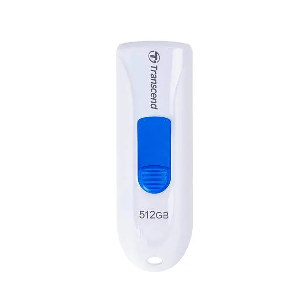 USB флеш накопичувач Transcend 512GB JetFlash 790 White USB 3.1 (TS512GJF790W) - фото 2