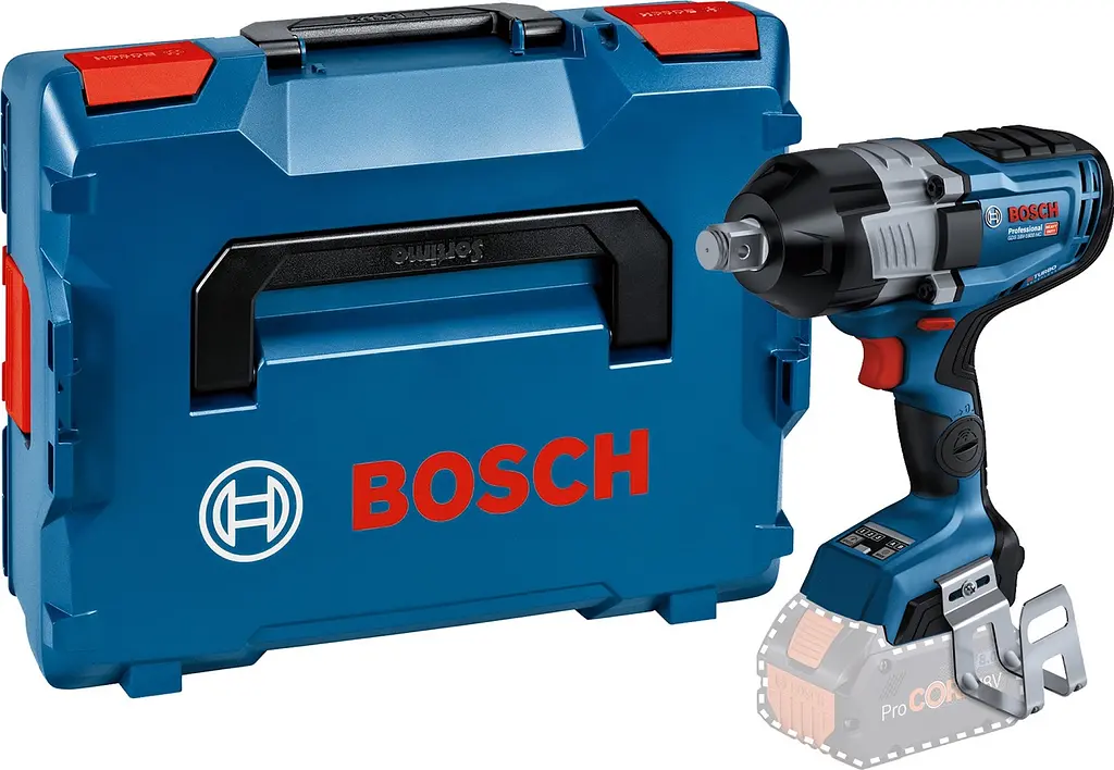 Акумуляторний ударний гайкокрут Bosch GDS 18V-1600 HC Professional без акб та з/п, з модулем Bluetooth в L-BOXX 136